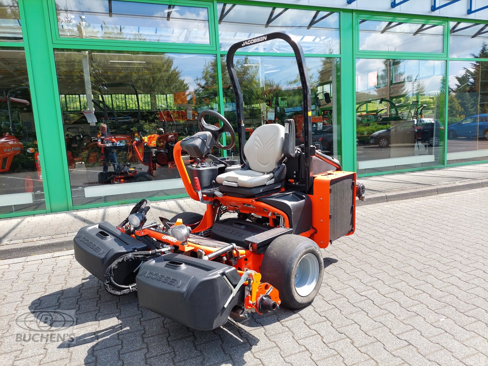 Spindelmäher Türe ait Jacobsen GP400, Gebrauchtmaschine içinde Olpe (resim 2)