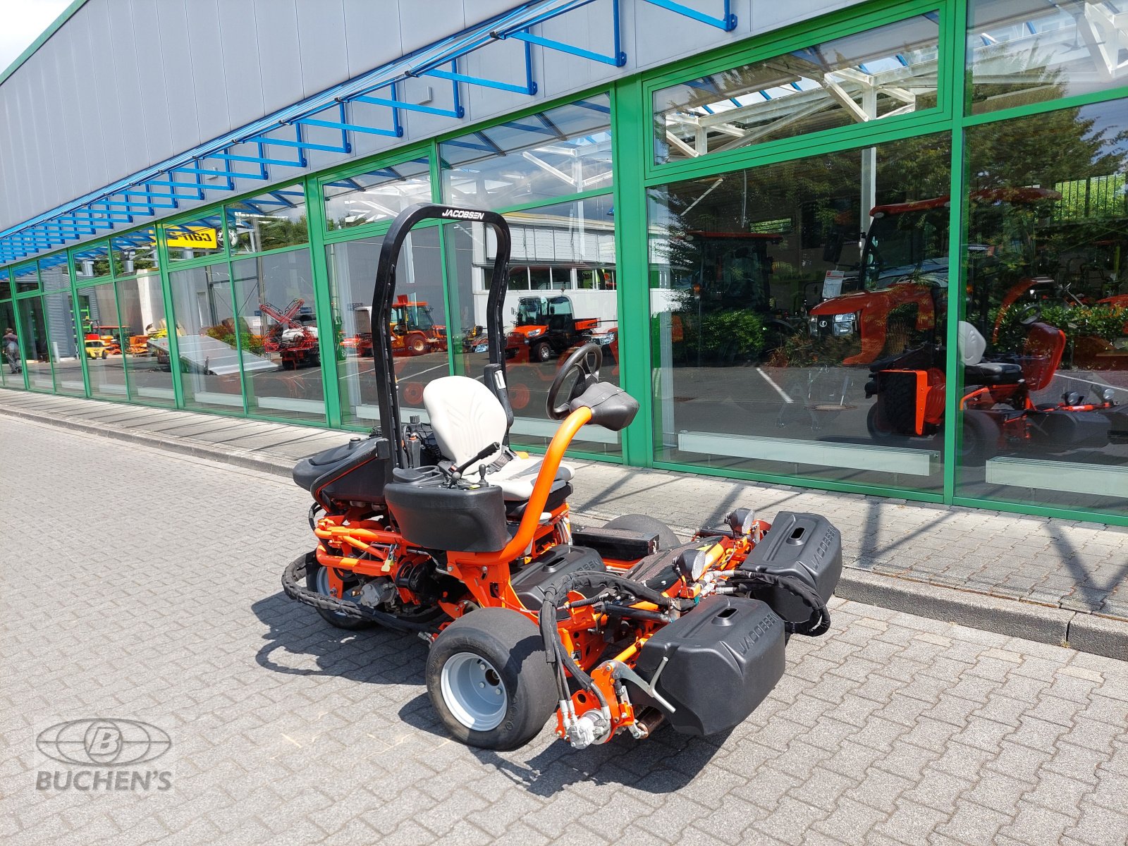 Spindelmäher Türe ait Jacobsen GP400, Gebrauchtmaschine içinde Olpe (resim 4)