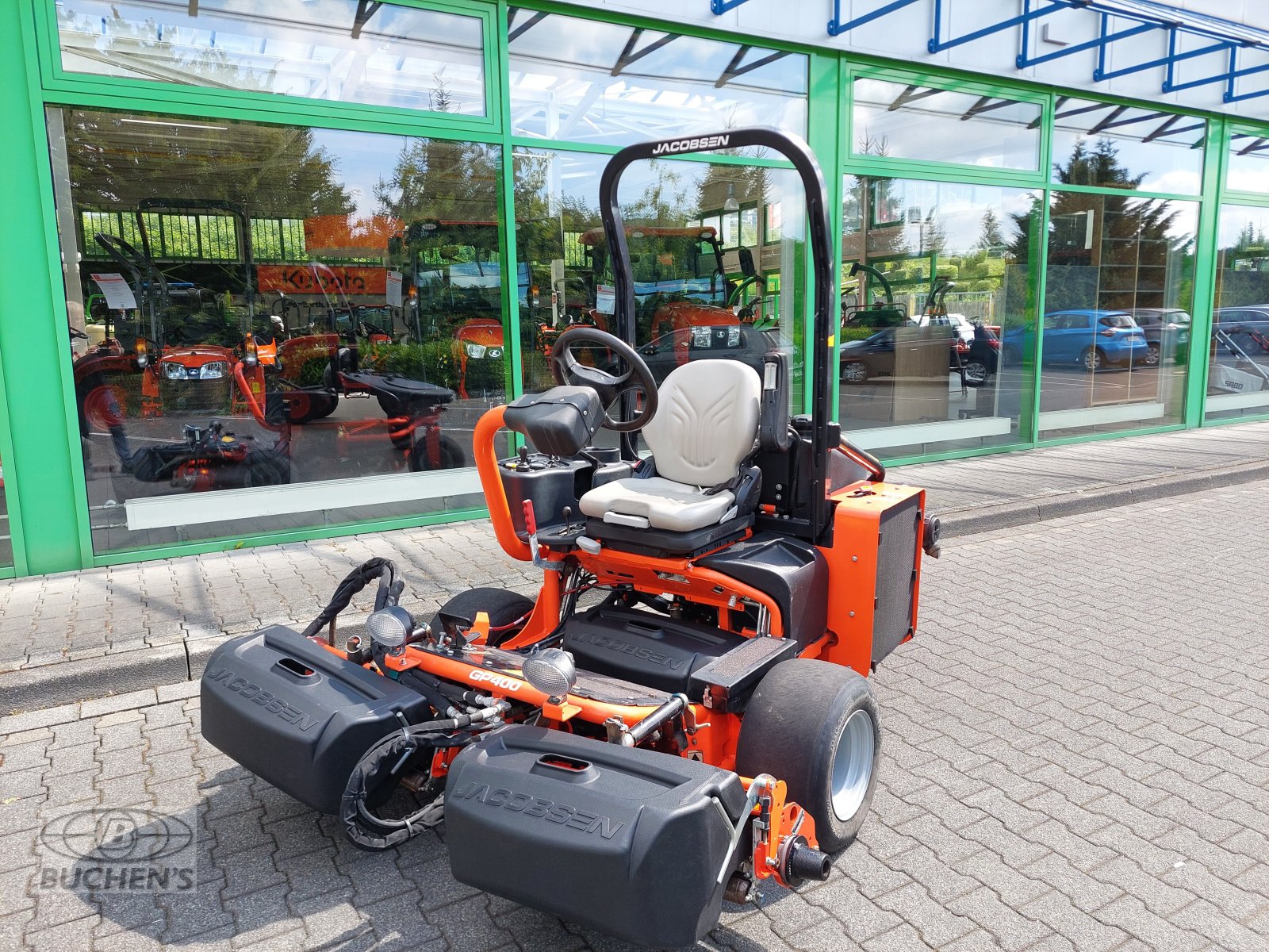 Spindelmäher Türe ait Jacobsen GP400, Gebrauchtmaschine içinde Olpe (resim 5)