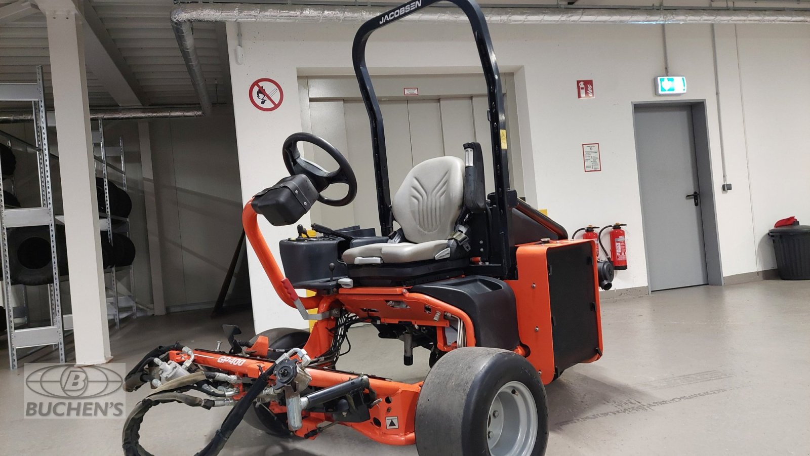 Spindelmäher des Typs Jacobsen GP400, Gebrauchtmaschine in Olpe (Bild 2)