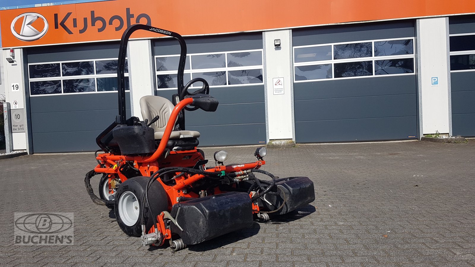 Spindelmäher del tipo Jacobsen GP400, Gebrauchtmaschine In Olpe (Immagine 6)