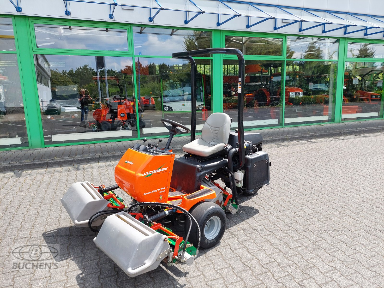 Spindelmäher Türe ait Jacobsen Greens King IV Plus, Gebrauchtmaschine içinde Olpe (resim 2)