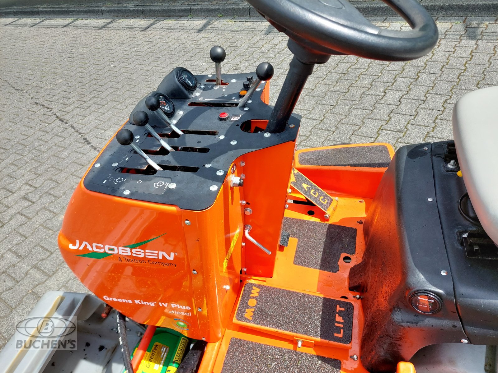 Spindelmäher Türe ait Jacobsen Greens King IV Plus, Gebrauchtmaschine içinde Olpe (resim 5)