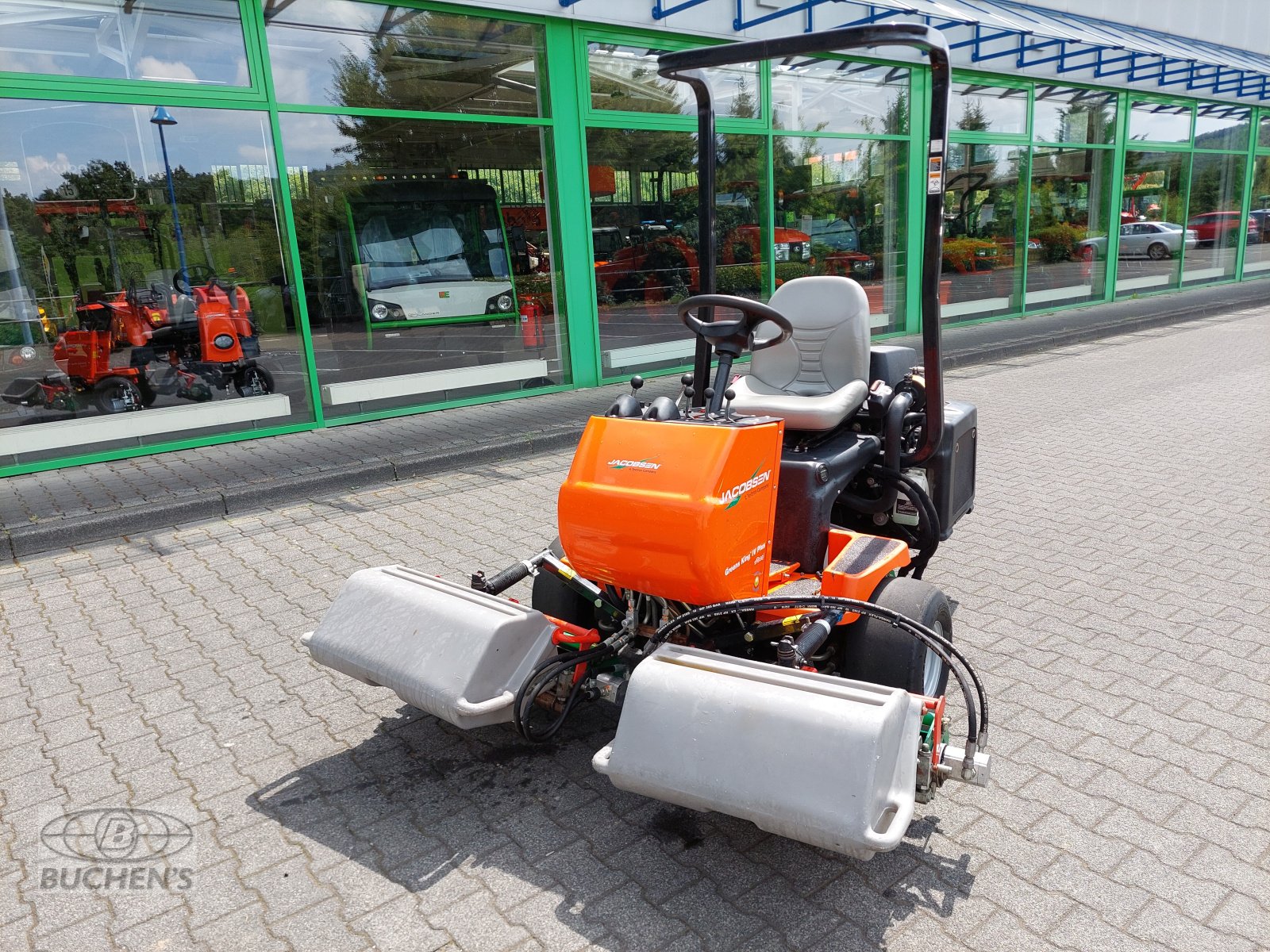 Spindelmäher Türe ait Jacobsen Greens King IV Plus, Gebrauchtmaschine içinde Olpe (resim 6)