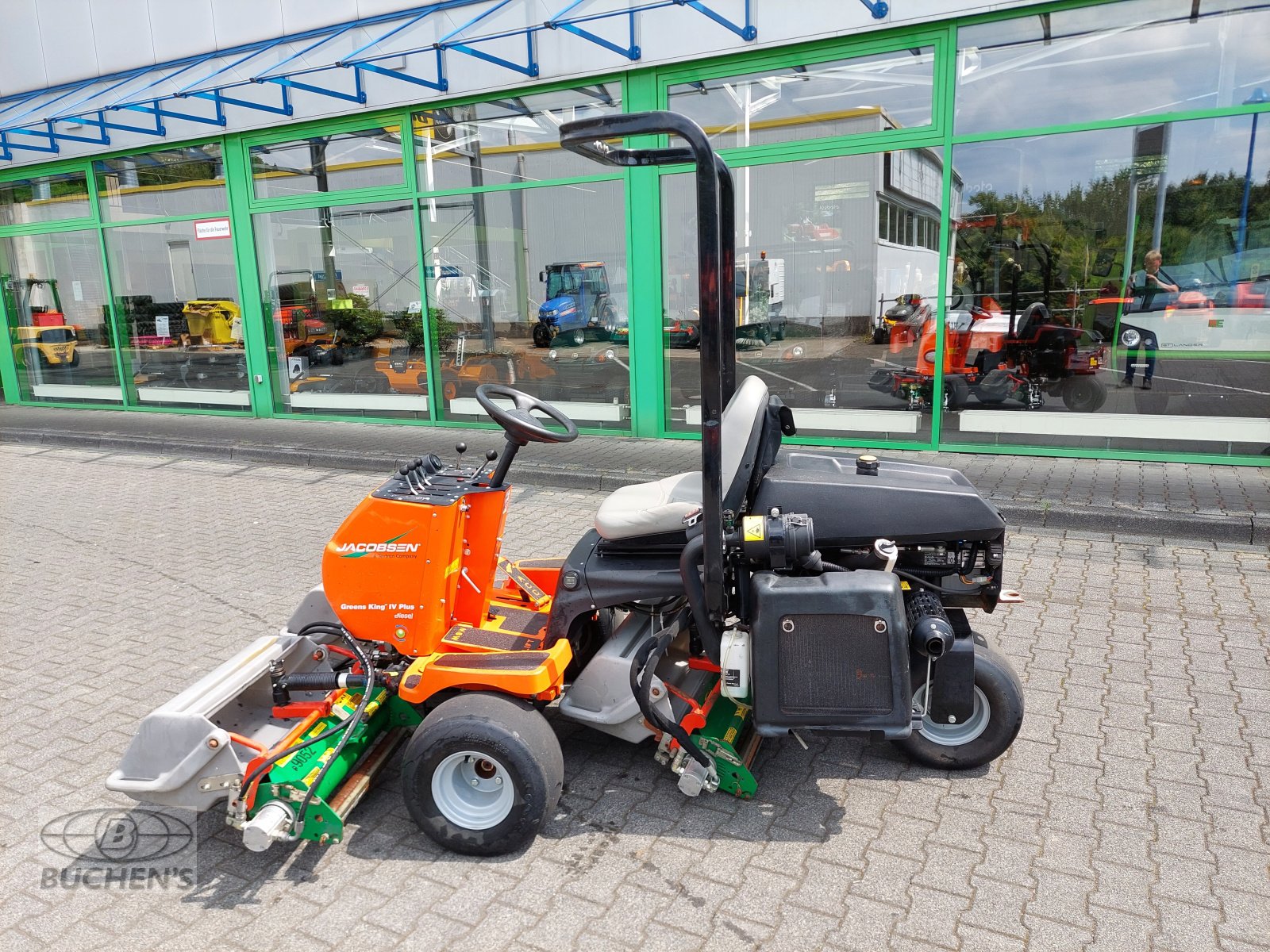 Spindelmäher Türe ait Jacobsen Greens King IV Plus, Gebrauchtmaschine içinde Olpe (resim 7)