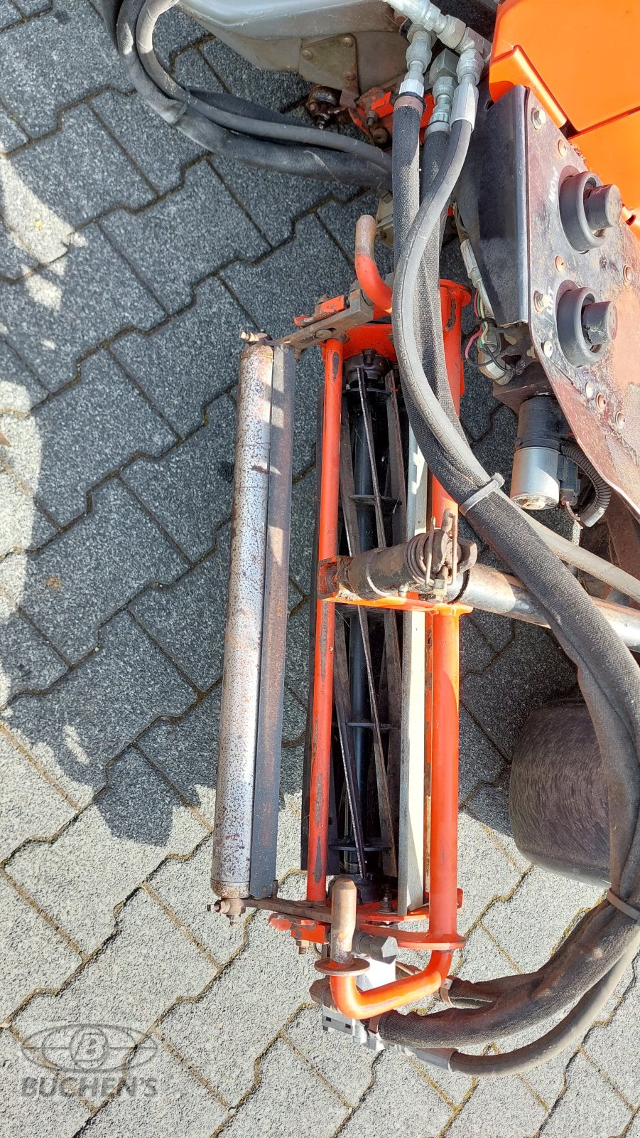 Spindelmäher Türe ait Jacobsen Greens King VI, Gebrauchtmaschine içinde Olpe (resim 4)