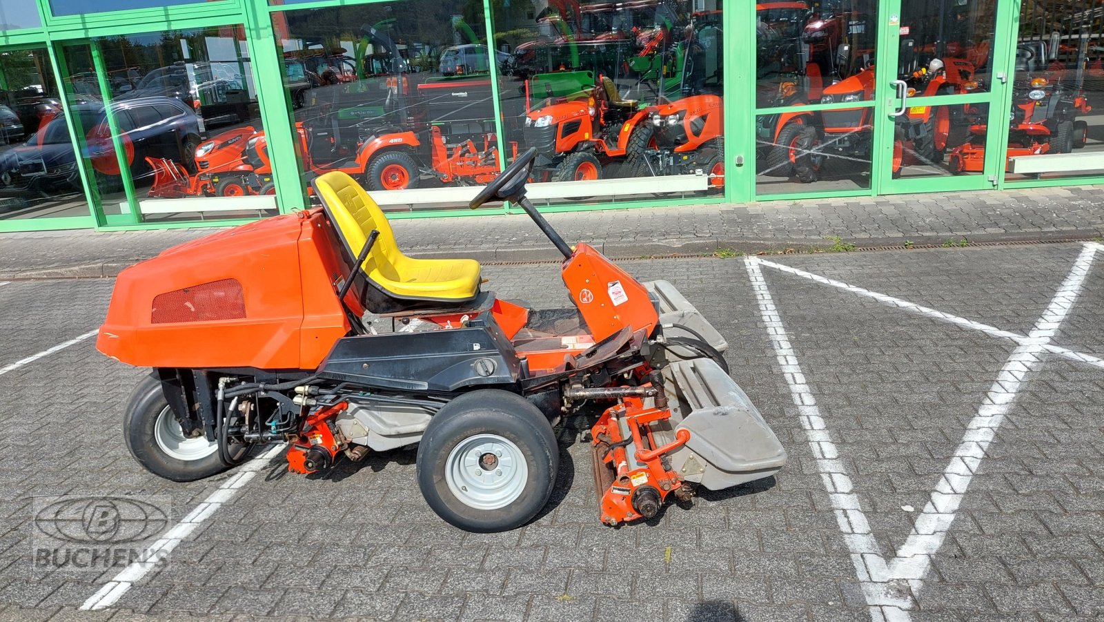 Spindelmäher Türe ait Jacobsen Greens King VI, Gebrauchtmaschine içinde Olpe (resim 6)