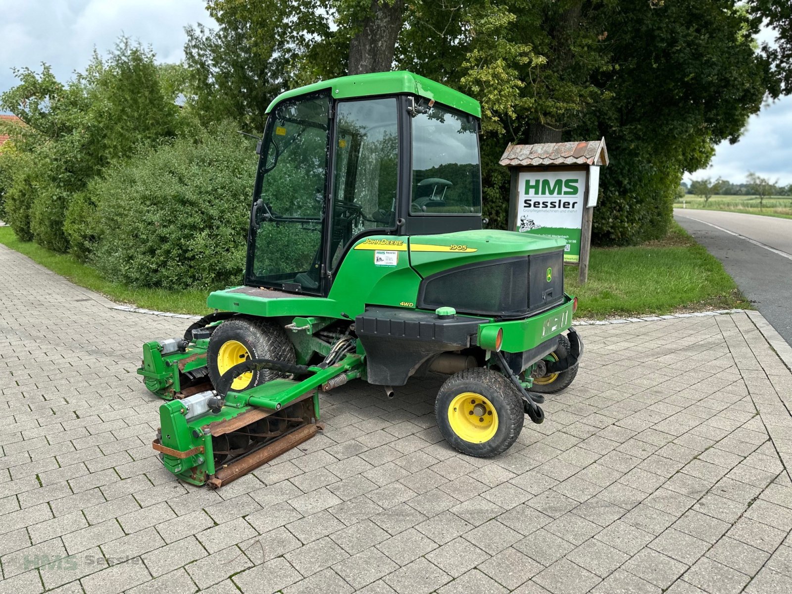 Spindelmäher типа John Deere 1905, Gebrauchtmaschine в Weidenbach (Фотография 3)