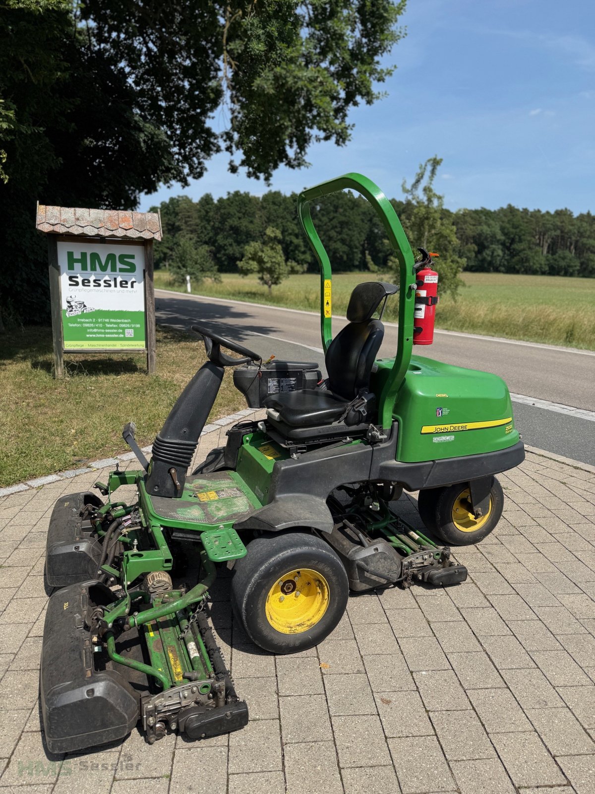 Spindelmäher typu John Deere 2500 E, Gebrauchtmaschine v Weidenbach (Obrázek 1)