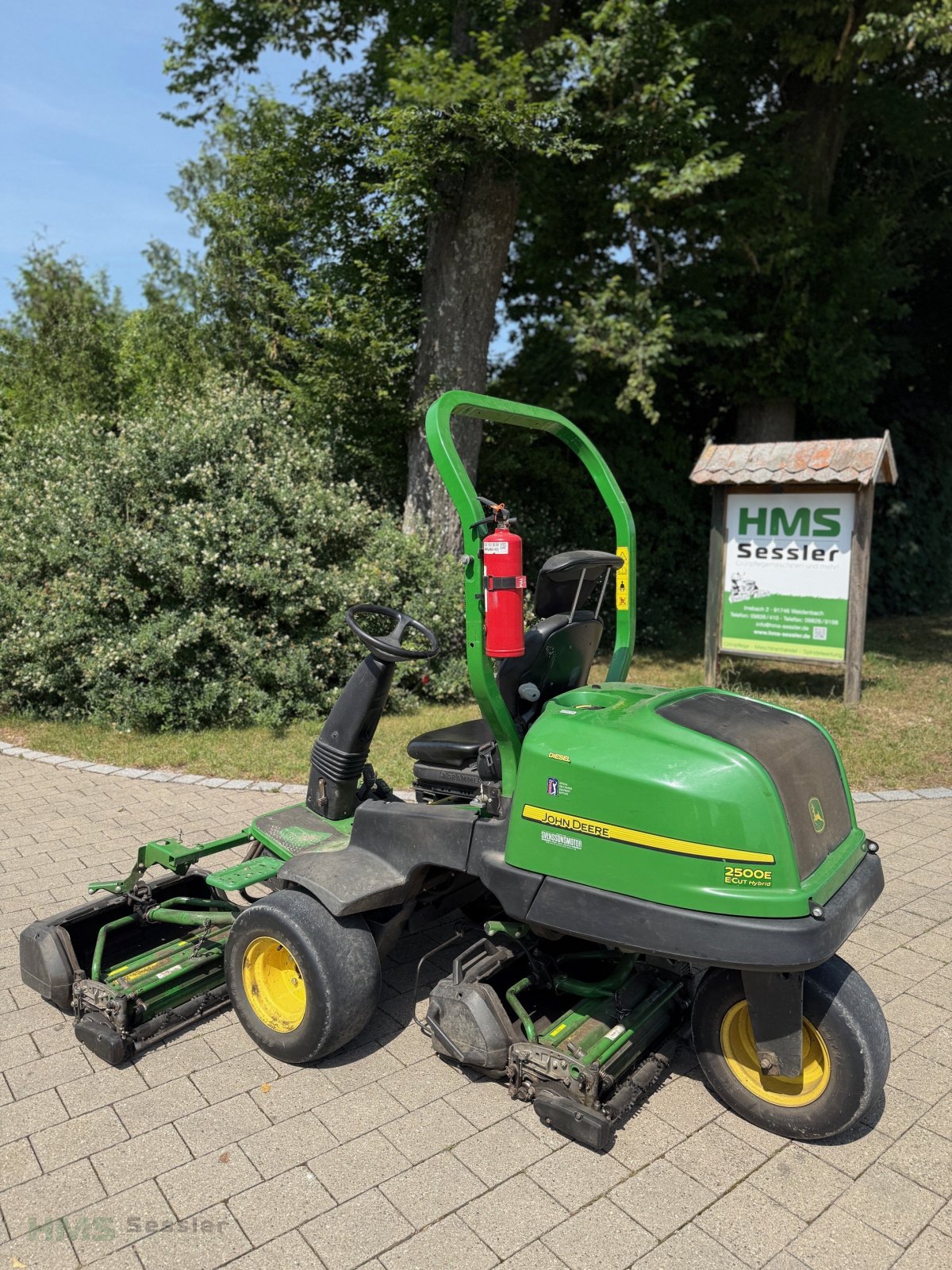 Spindelmäher typu John Deere 2500 E, Gebrauchtmaschine v Weidenbach (Obrázek 5)