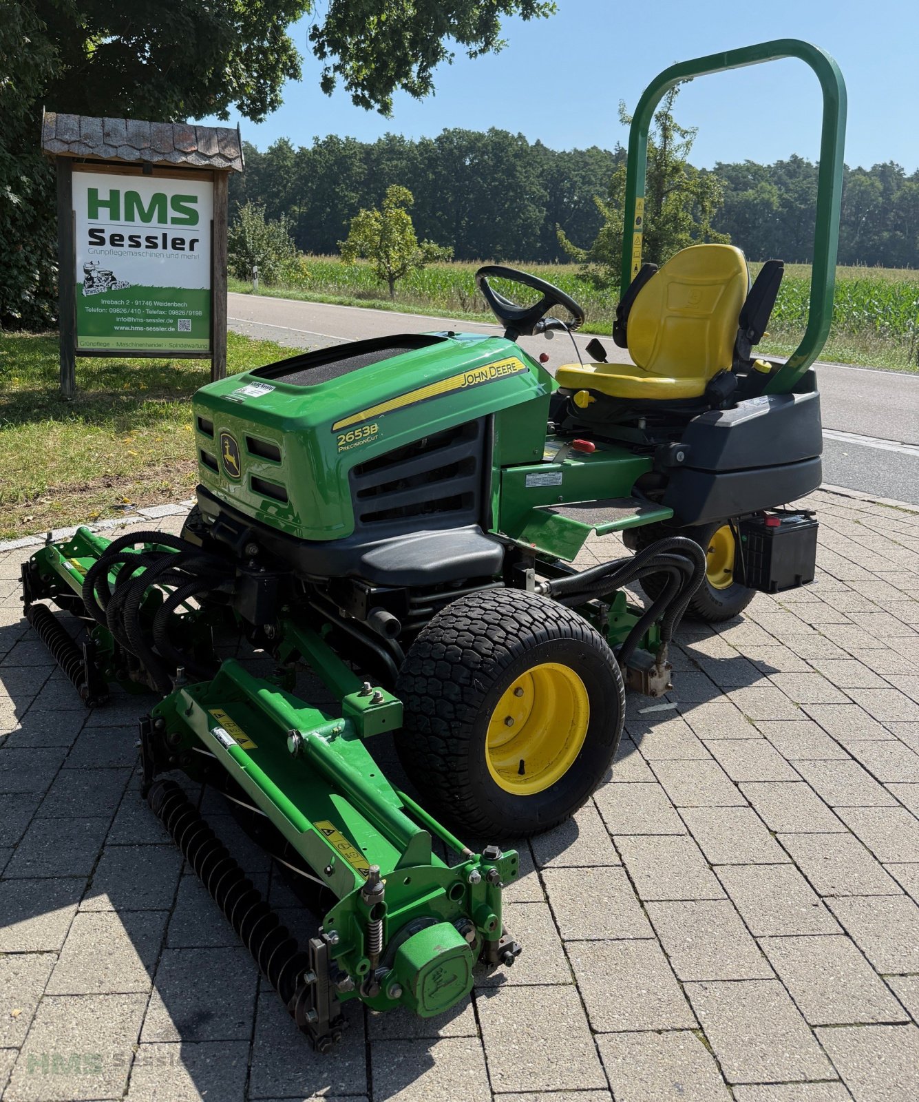 Spindelmäher des Typs John Deere 2653 B, Gebrauchtmaschine in Weidenbach (Bild 2)