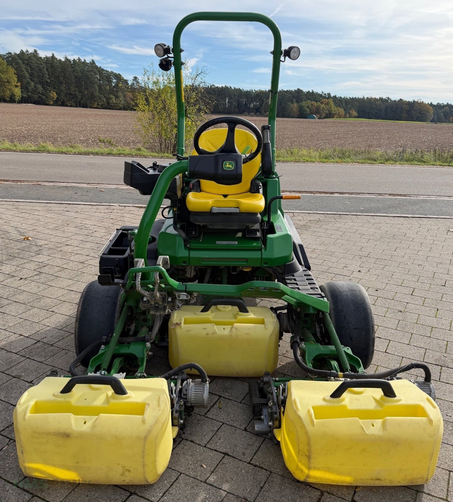 Spindelmäher Türe ait John Deere 2750 E-Cut, Gebrauchtmaschine içinde Weidenbach (resim 3)
