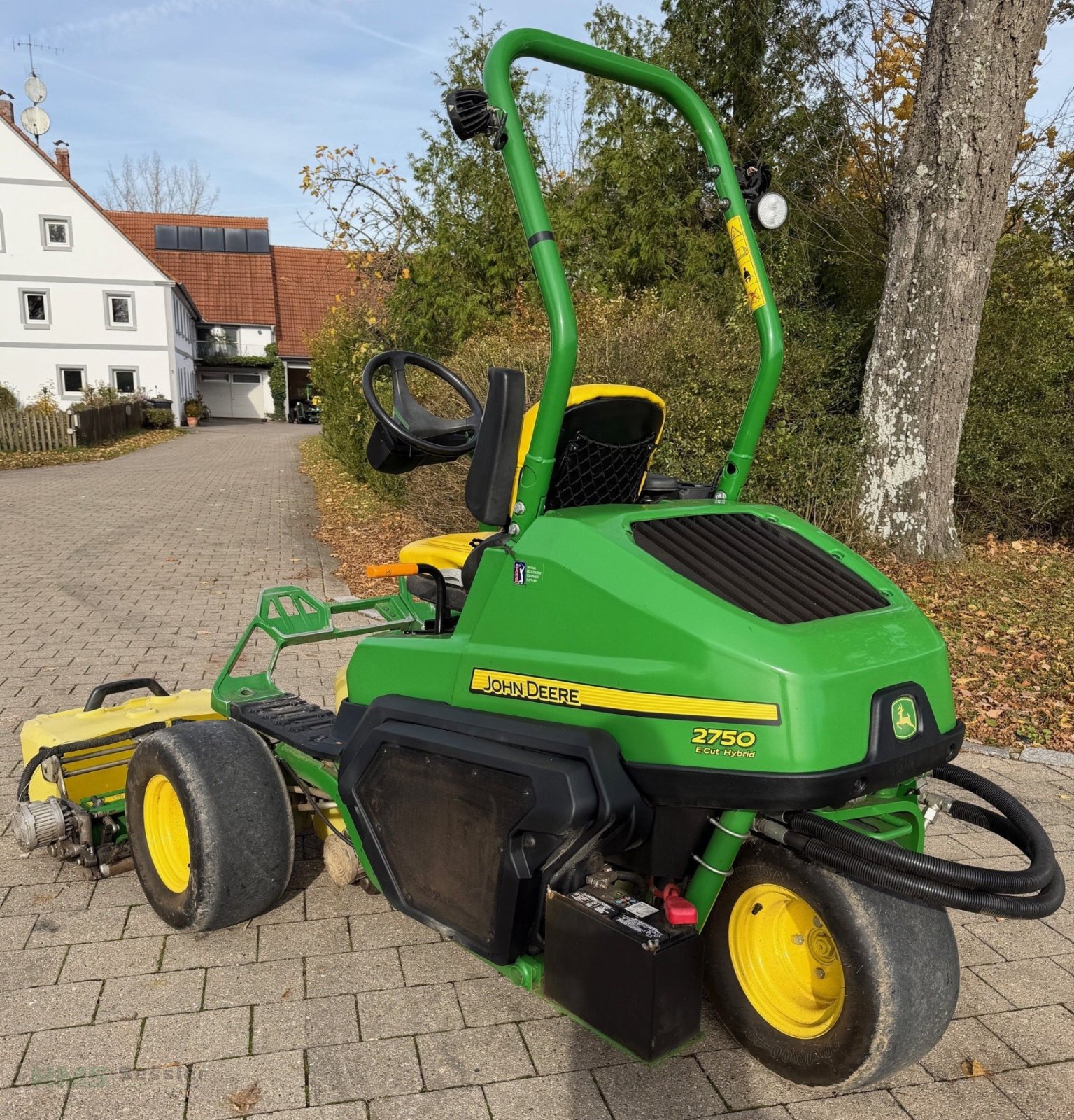 Spindelmäher Türe ait John Deere 2750 E-Cut, Gebrauchtmaschine içinde Weidenbach (resim 7)