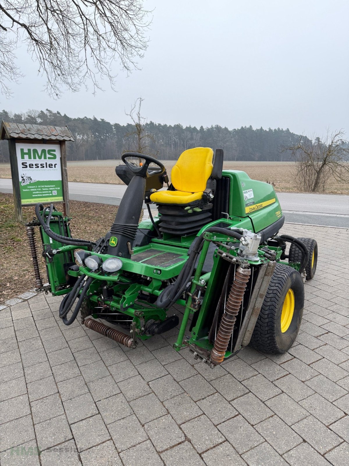 Spindelmäher типа John Deere 7700 A, Gebrauchtmaschine в Weidenbach (Фотография 1)