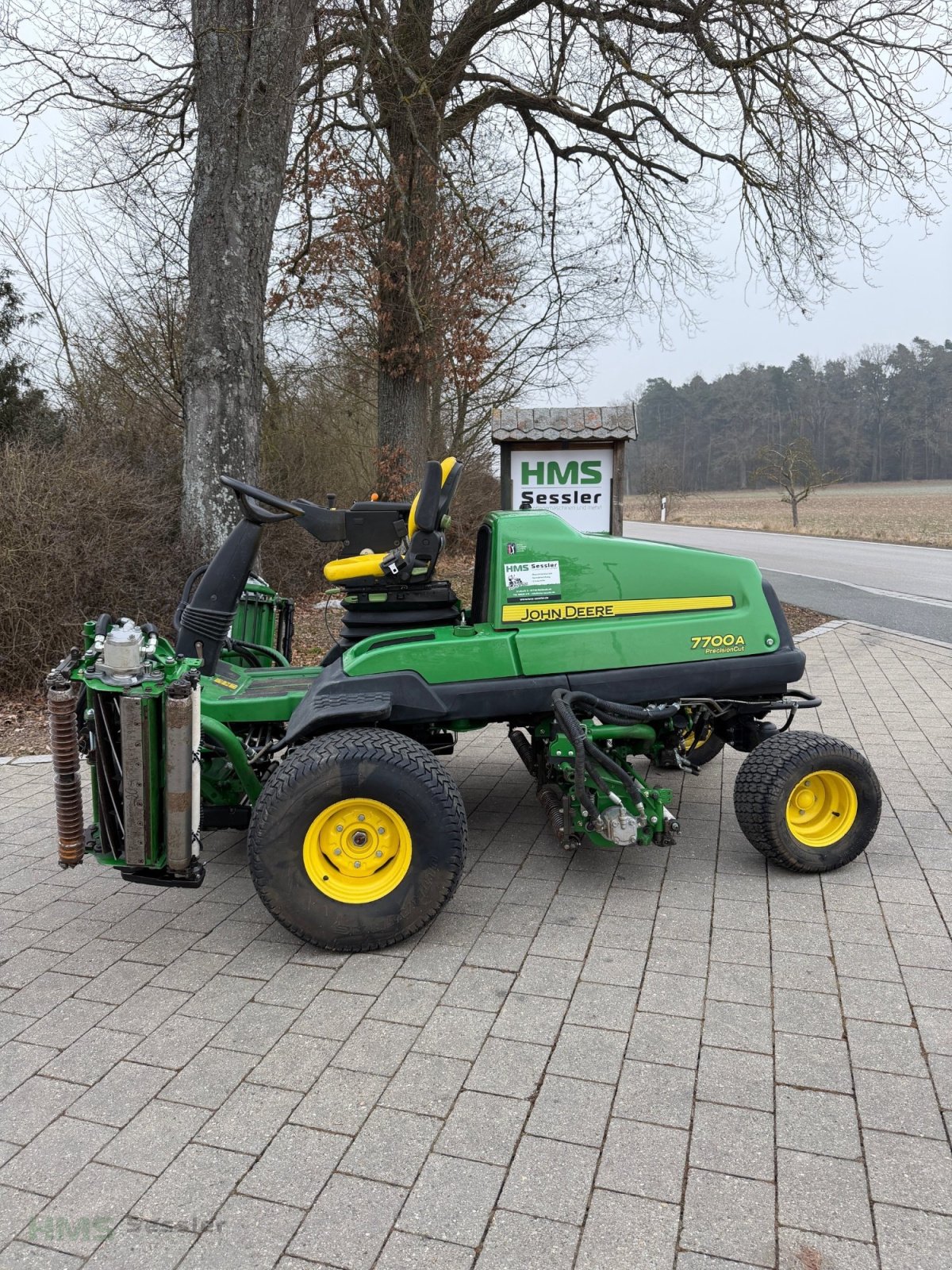 Spindelmäher типа John Deere 7700 A, Gebrauchtmaschine в Weidenbach (Фотография 2)