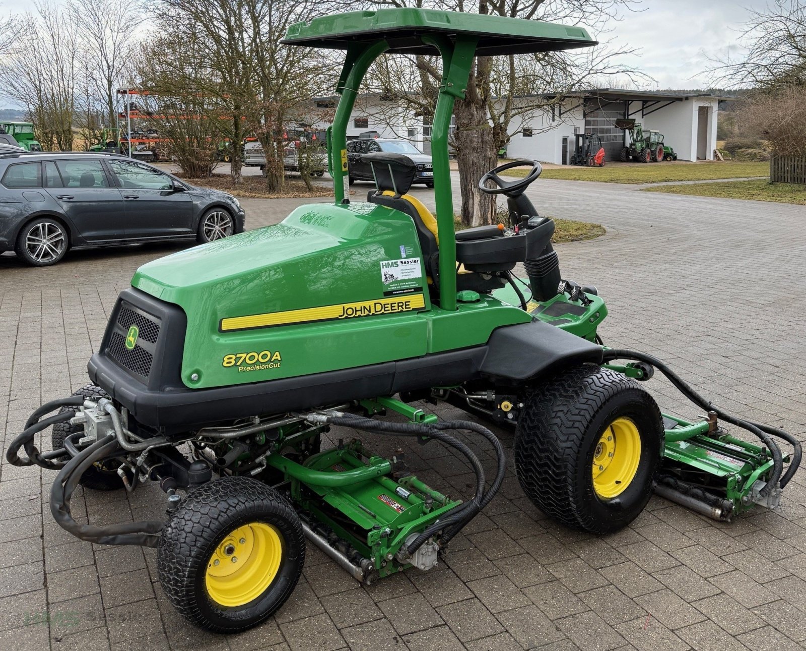 Spindelmäher του τύπου John Deere 8700 A, Gebrauchtmaschine σε Weidenbach (Φωτογραφία 4)