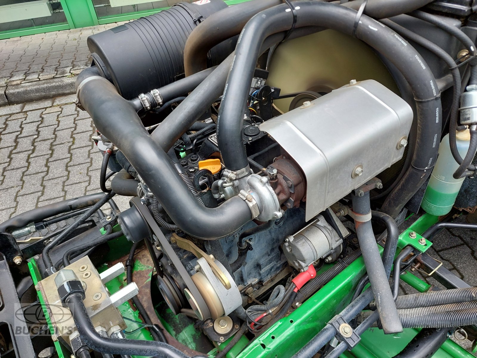 Spindelmäher des Typs John Deere 8700A, Gebrauchtmaschine in Olpe (Bild 5)