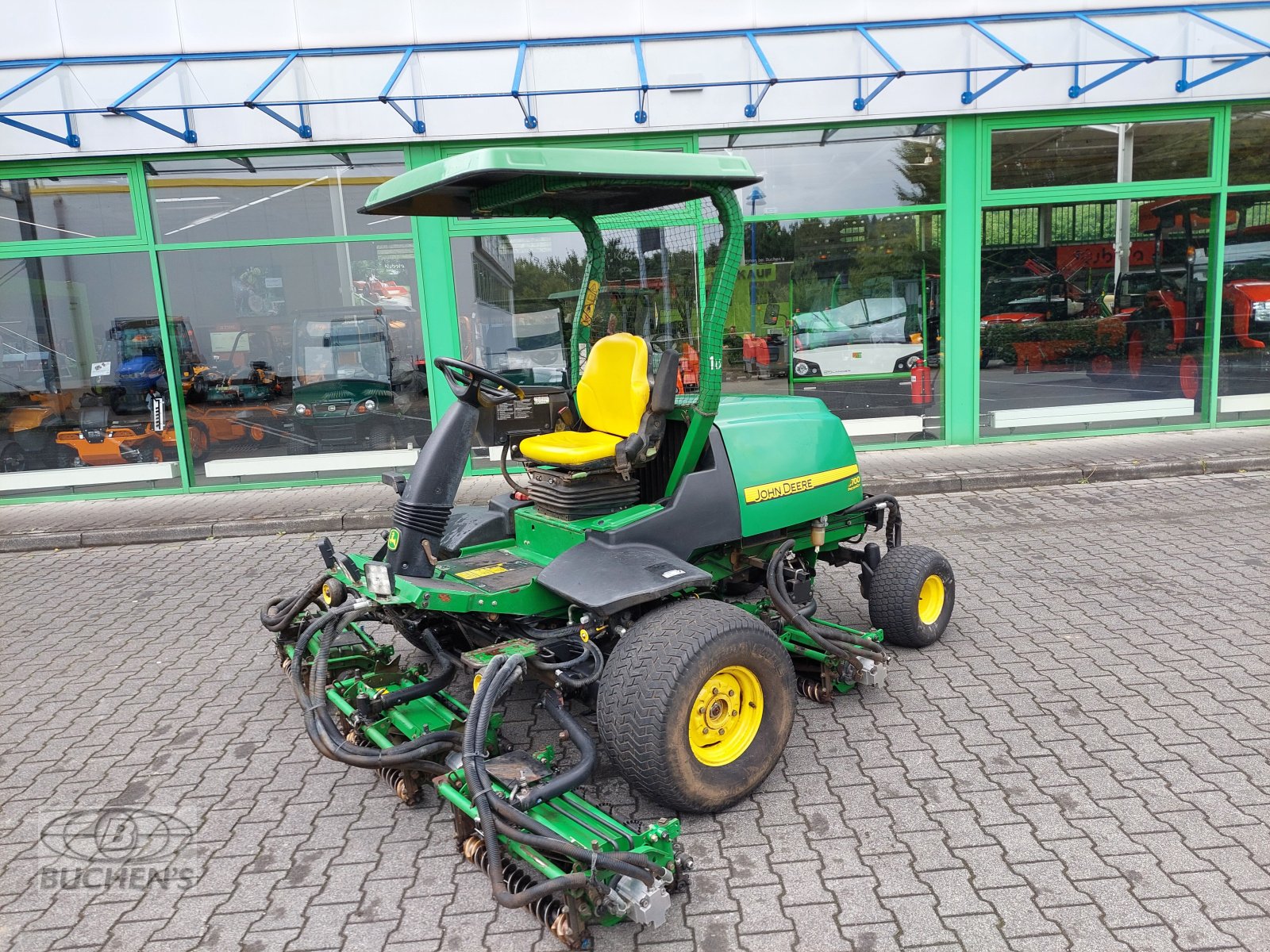 Spindelmäher des Typs John Deere 8700A, Gebrauchtmaschine in Olpe (Bild 9)
