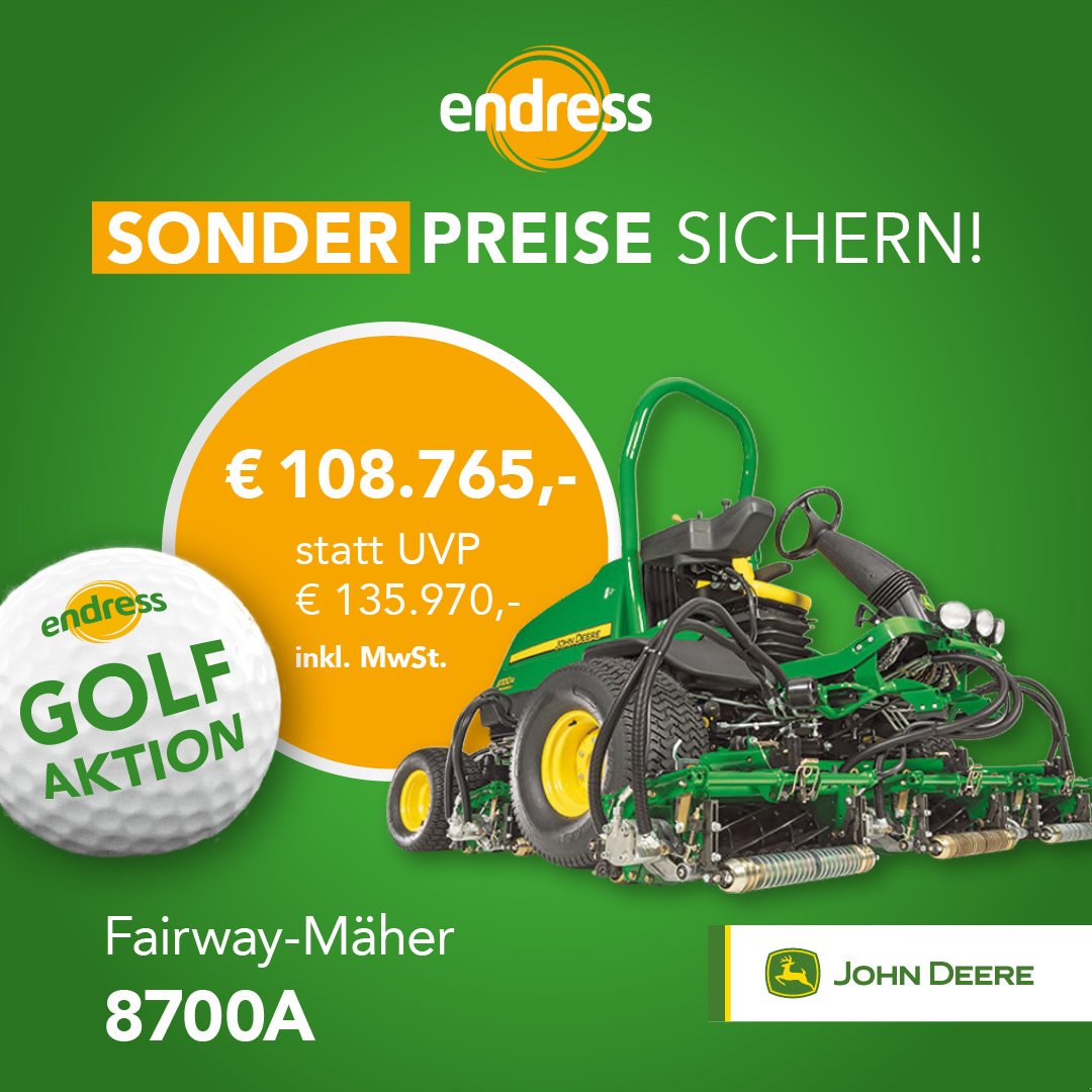 Spindelmäher des Typs John Deere 8700A, Neumaschine in München (Bild 9)