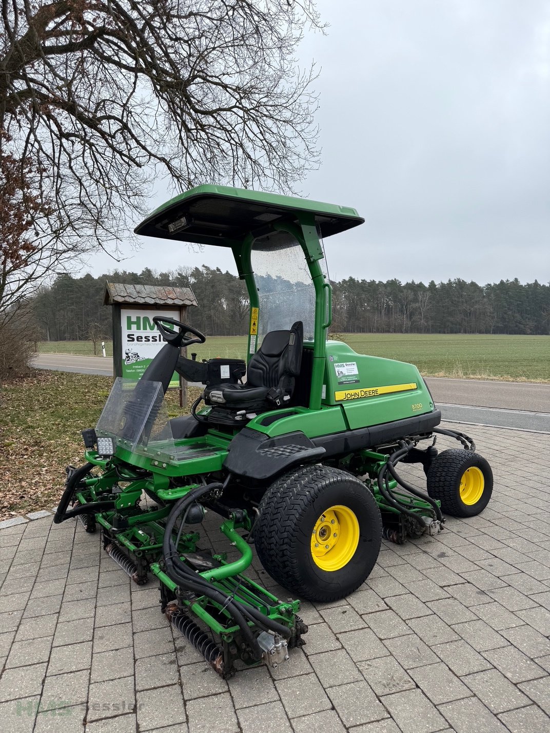 Spindelmäher от тип John Deere 8700A, Gebrauchtmaschine в Weidenbach (Снимка 1)