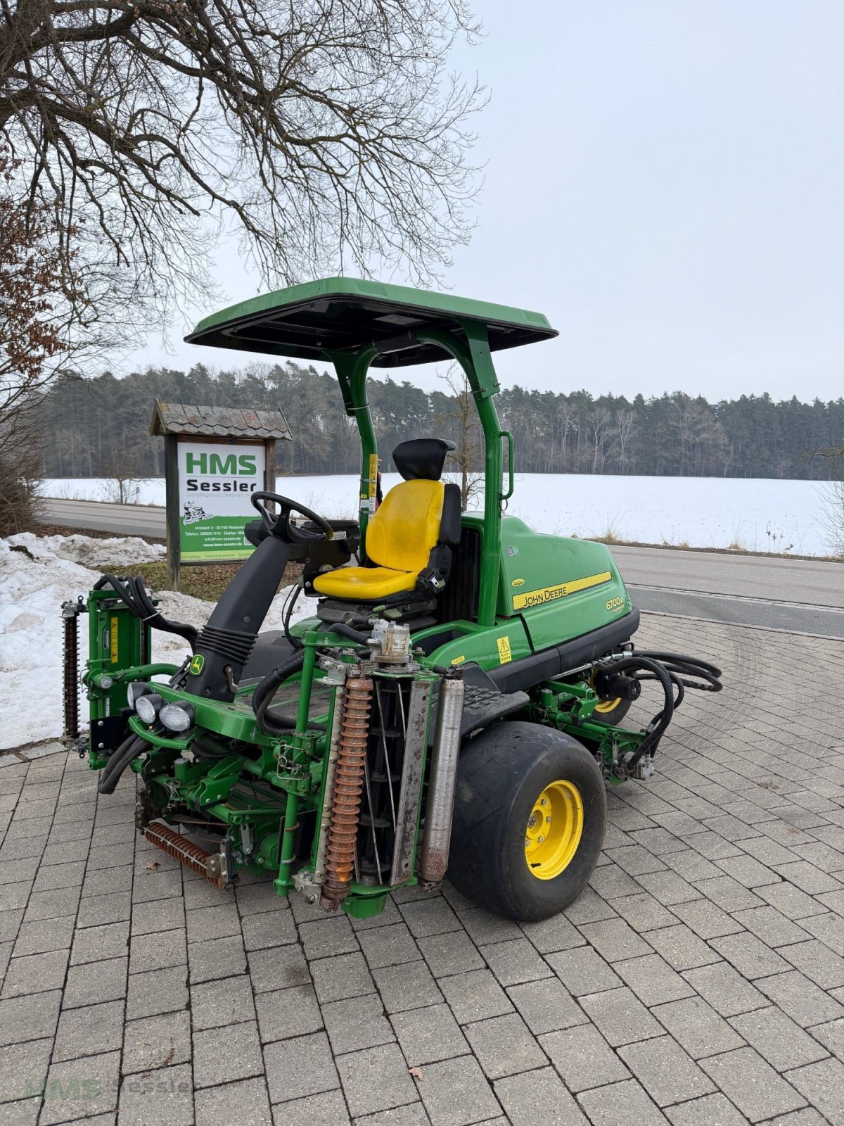 Spindelmäher типа John Deere Precision Cut 6700A, Gebrauchtmaschine в Weidenbach (Фотография 1)