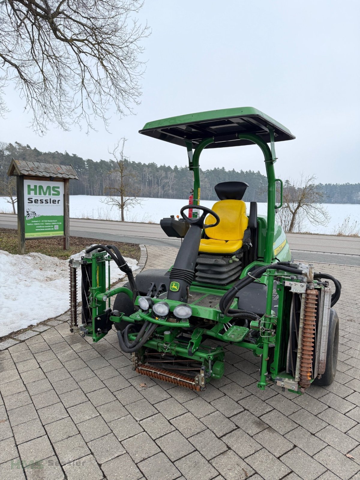 Spindelmäher типа John Deere Precision Cut 6700A, Gebrauchtmaschine в Weidenbach (Фотография 2)