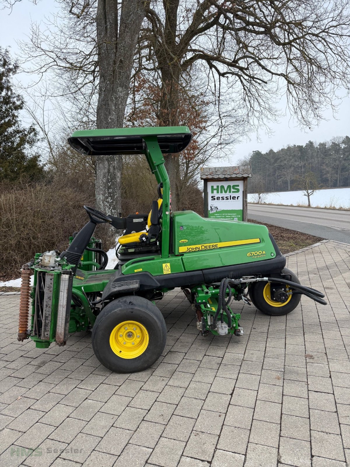 Spindelmäher типа John Deere Precision Cut 6700A, Gebrauchtmaschine в Weidenbach (Фотография 3)
