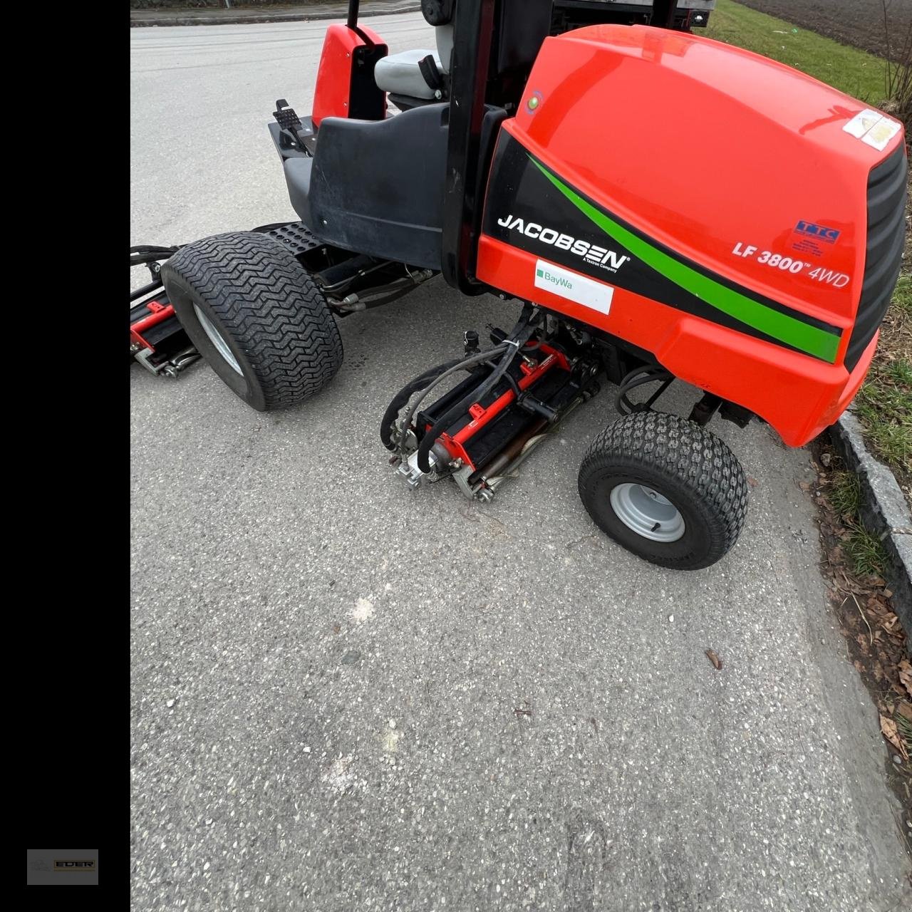 Spindelmäher Türe ait Sonstige LF 3800 4WD, Gebrauchtmaschine içinde Kirchheim b. München (resim 7)