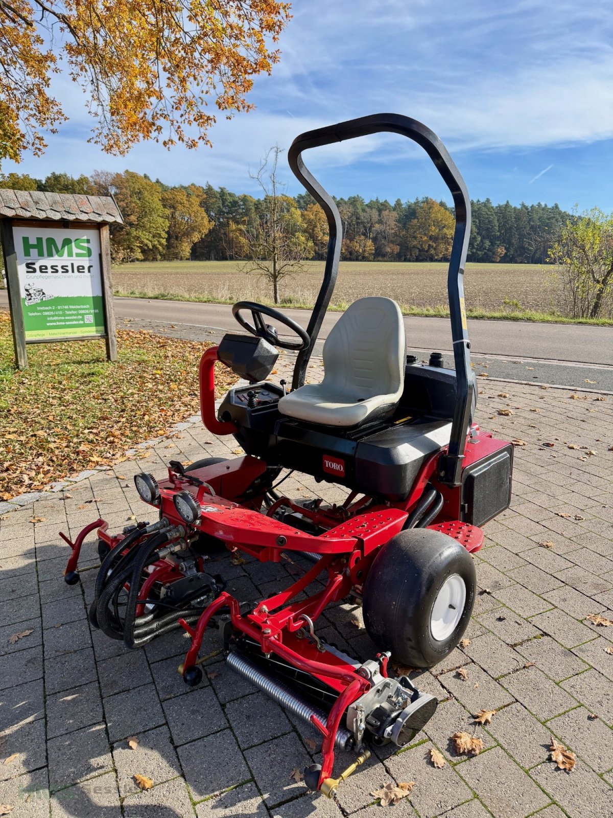 Spindelmäher van het type Toro Greensmaster 3250D, Gebrauchtmaschine in Weidenbach (Foto 2)