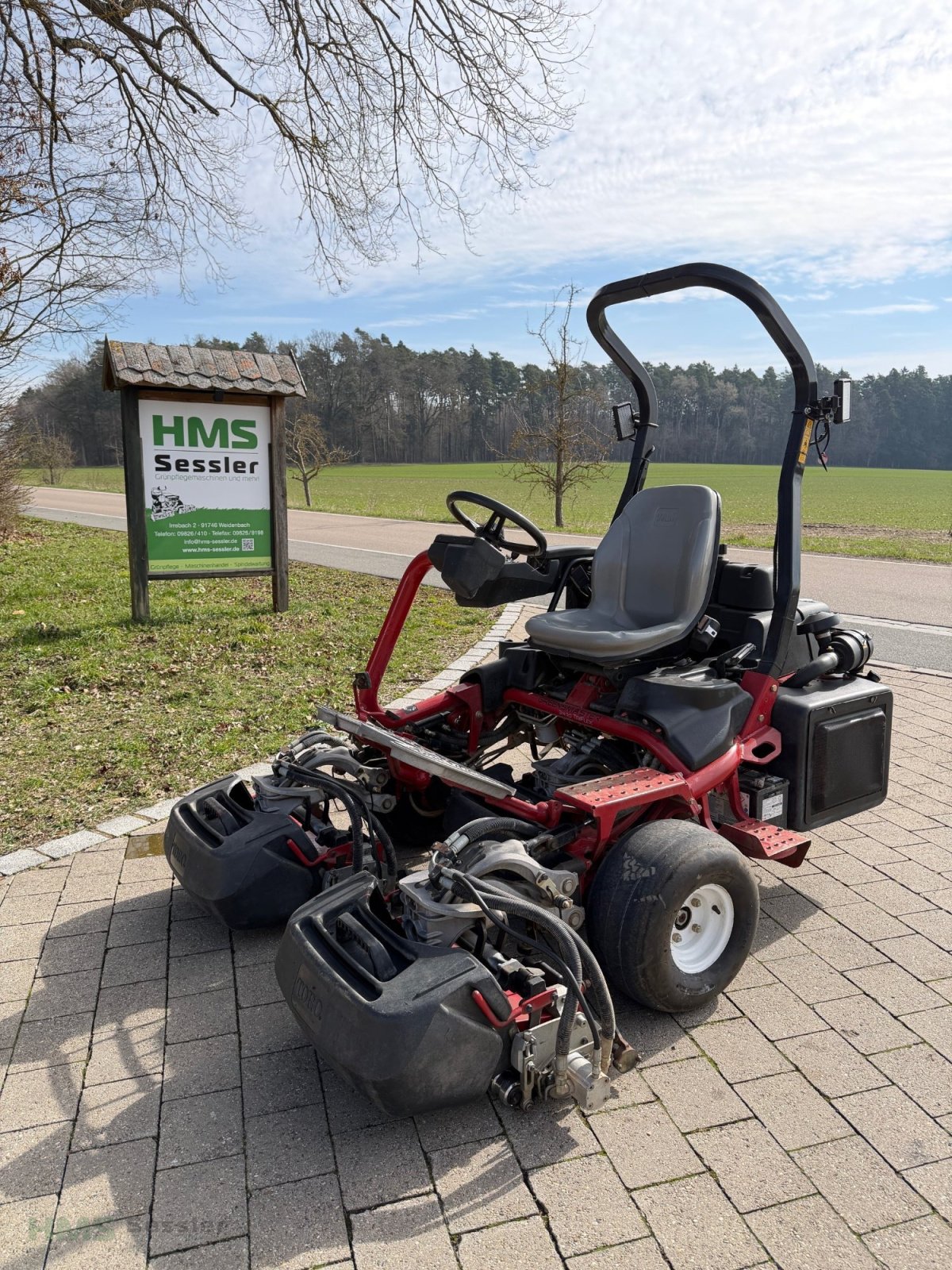 Spindelmäher от тип Toro Greensmaster 3400, Gebrauchtmaschine в Weidenbach (Снимка 8)