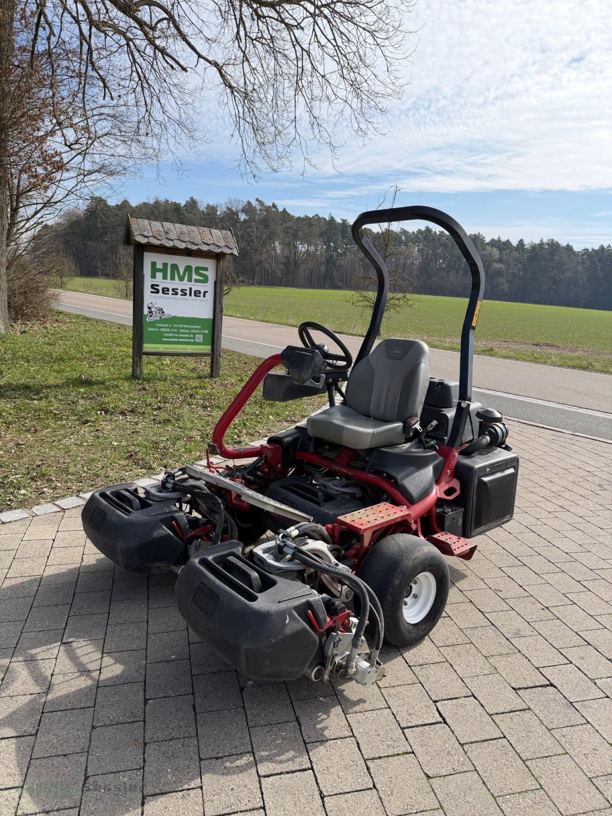 Spindelmäher от тип Toro Greensmaster 3400, Gebrauchtmaschine в Weidenbach (Снимка 2)