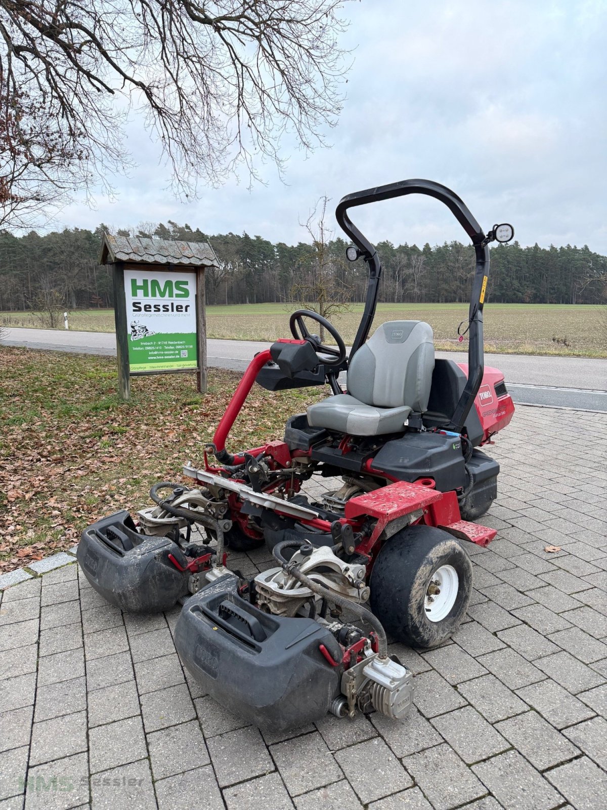 Spindelmäher от тип Toro Greensmaster eTriFlex 3360, Gebrauchtmaschine в Weidenbach (Снимка 1)