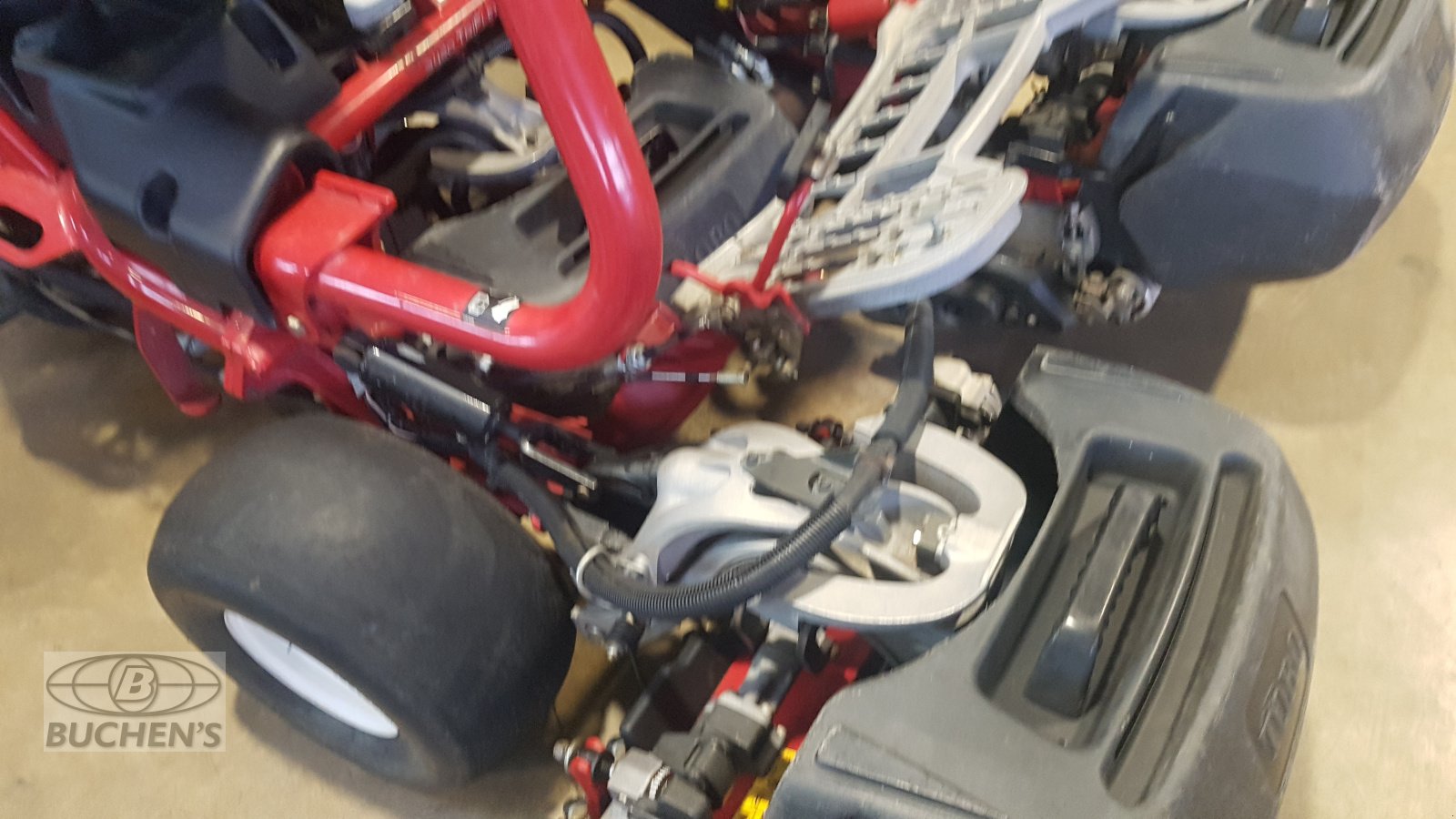 Spindelmäher des Typs Toro Greensmaster TriFlex 3420, Gebrauchtmaschine in Olpe (Bild 9)