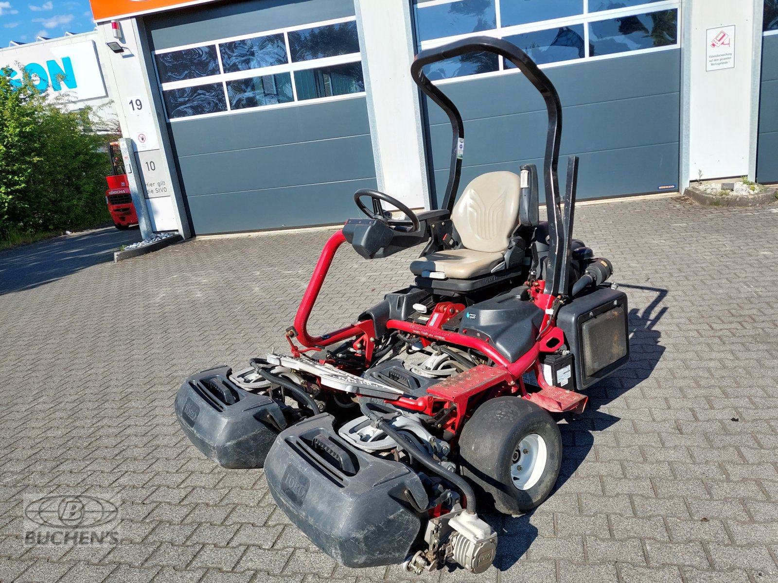 Spindelmäher des Typs Toro Greensmaster TriFlex 3420, Gebrauchtmaschine in Olpe (Bild 8)