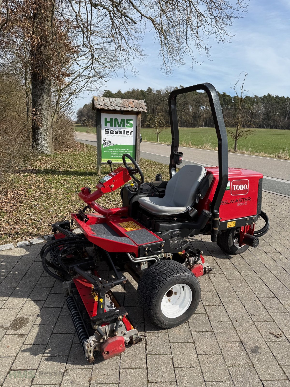 Spindelmäher typu Toro Reelmaster 3100D, Gebrauchtmaschine v Weidenbach (Obrázek 1)