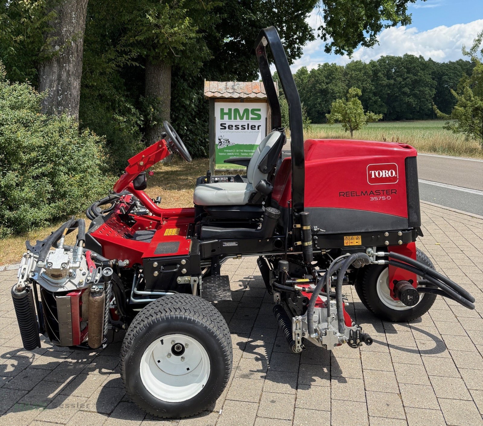 Spindelmäher typu Toro Reelmaster 3575, Gebrauchtmaschine v Weidenbach (Obrázek 9)