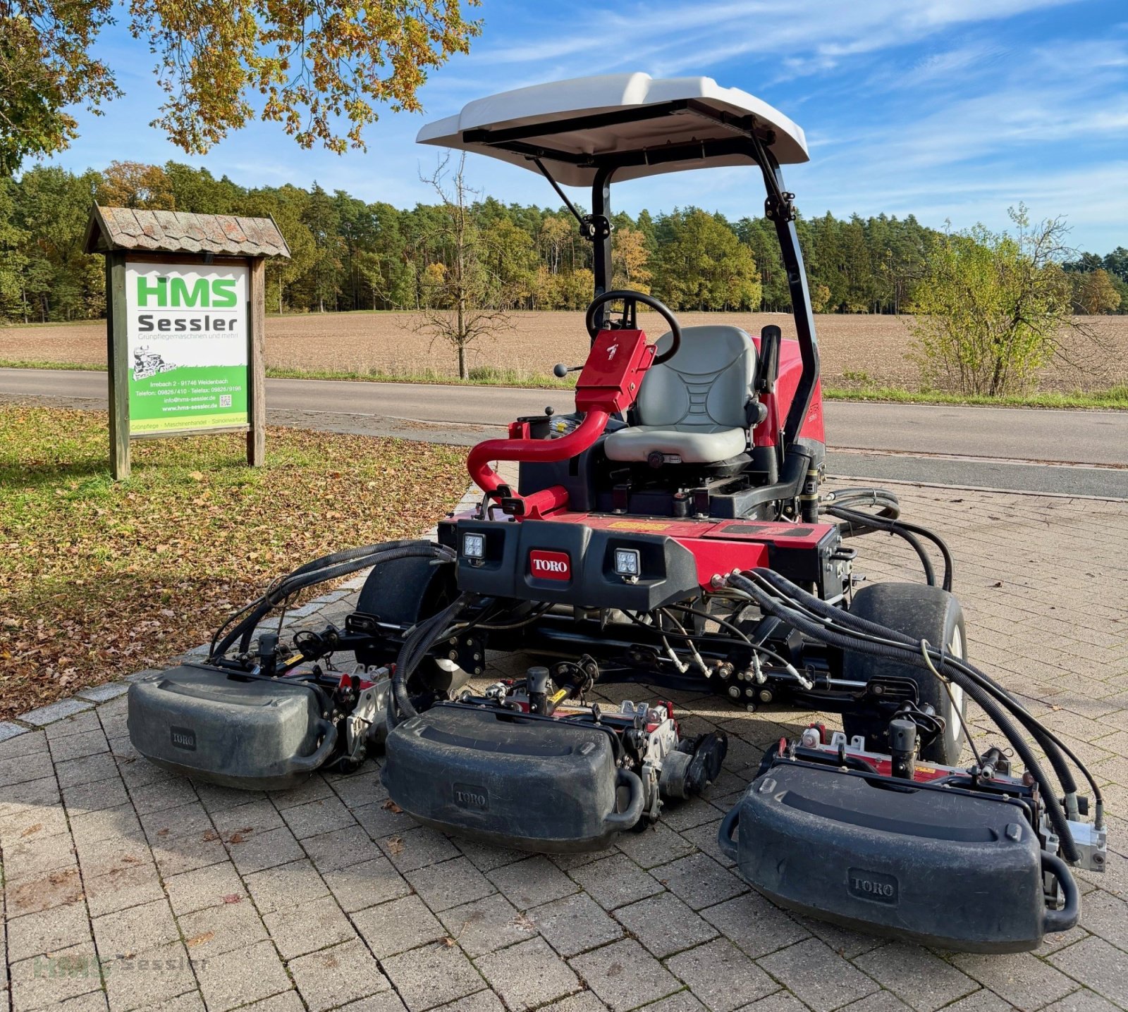 Spindelmäher des Typs Toro Reelmaster 3575, Gebrauchtmaschine in Weidenbach (Bild 2)