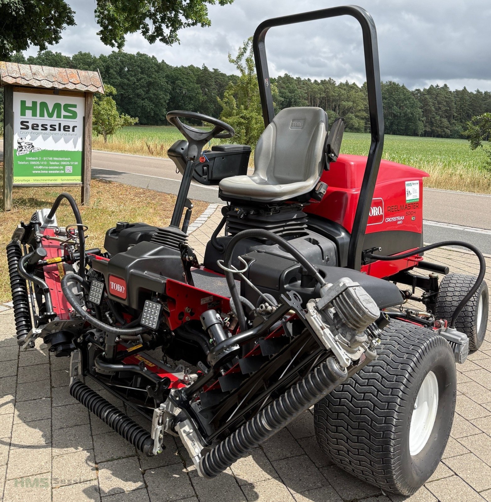 Spindelmäher of the type Toro Reelmaster 5010 H, Gebrauchtmaschine in Weidenbach (Picture 2)