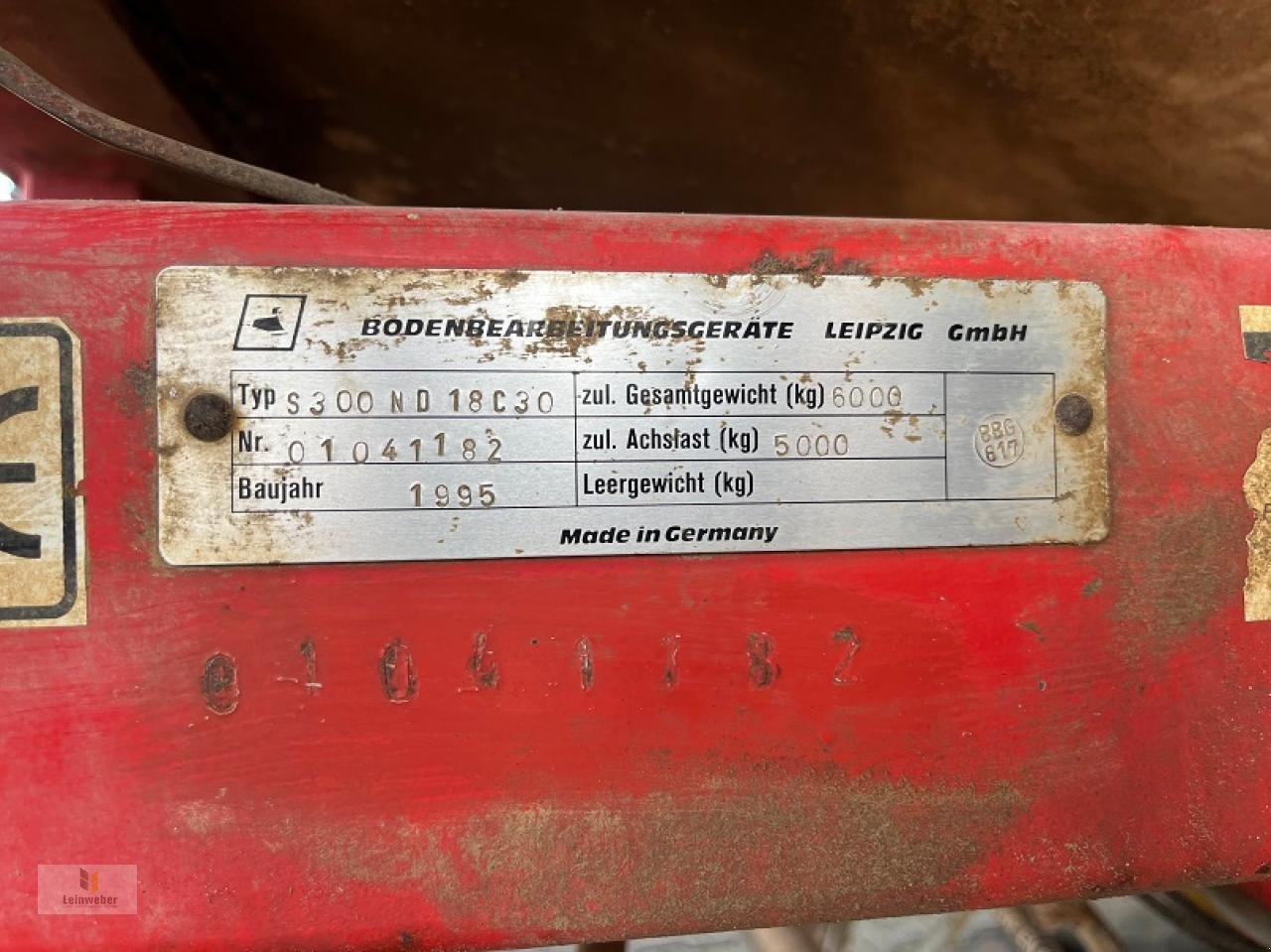 Sprühgerät del tipo BBG S 300, Gebrauchtmaschine In Neuhof - Dorfborn (Immagine 12)