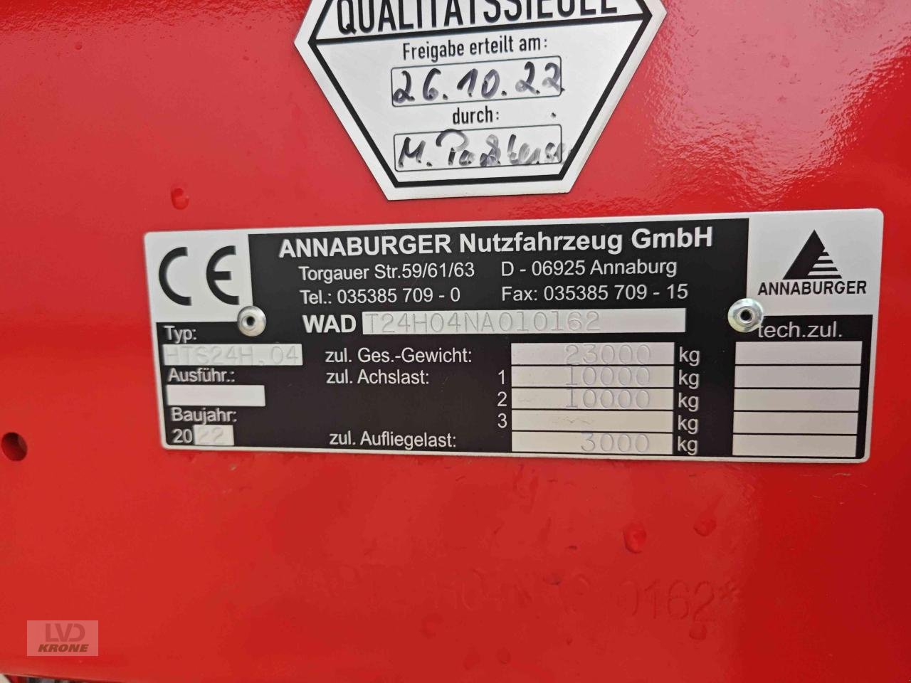 Stalldungstreuer des Typs Annaburger HTS 24H.04, Gebrauchtmaschine in Zorbau (Bild 14)