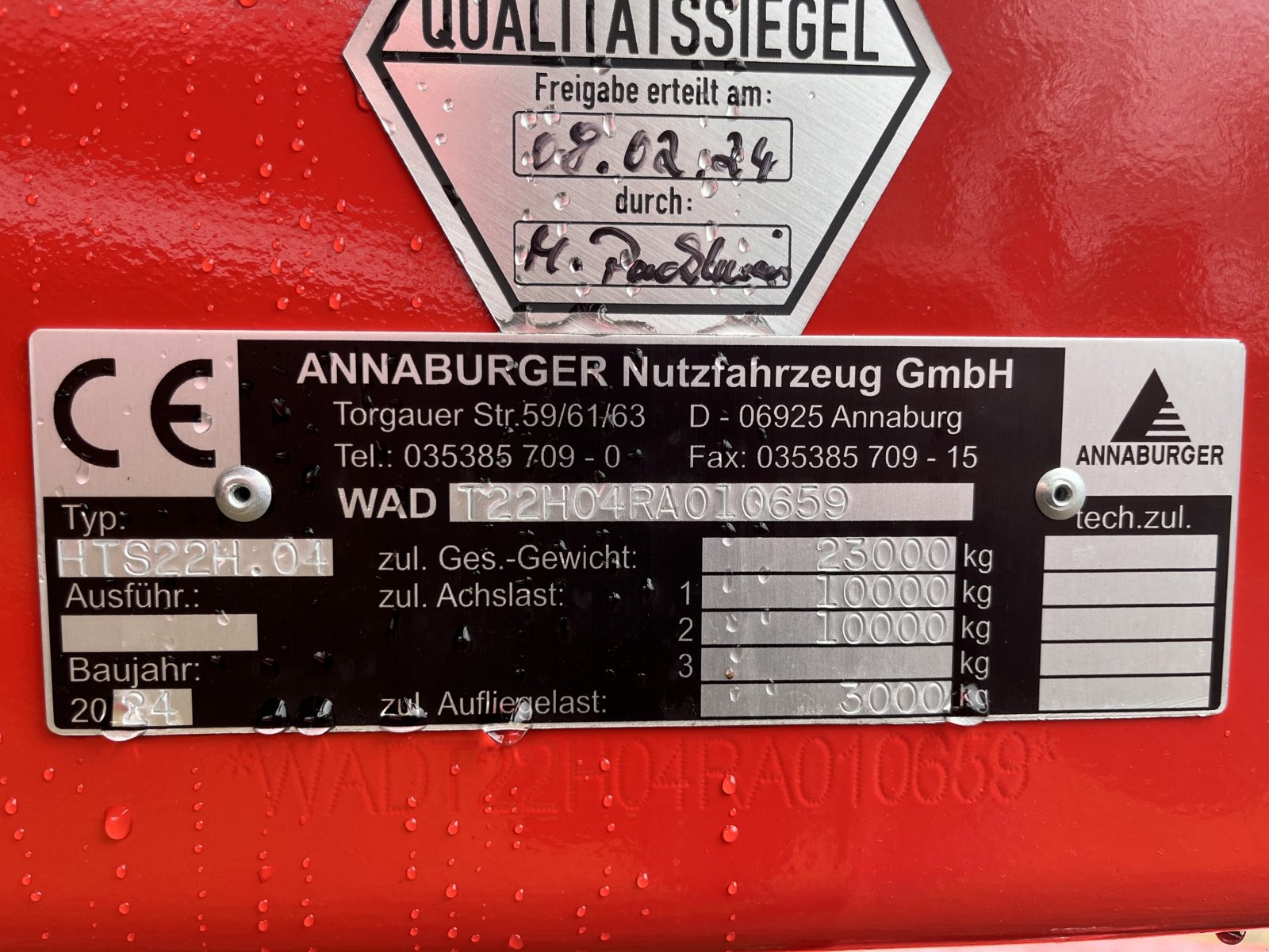 Stalldungstreuer du type Annaburger Universalstreuer HTS 22H.04, Neumaschine en Tüttleben (Photo 3)