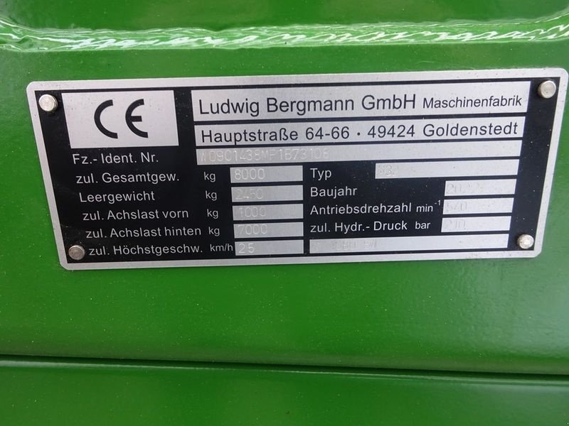 Stalldungstreuer del tipo Bergmann M 1080 SW Miststreuer, Neumaschine In St. Marienkirchen (Immagine 5)