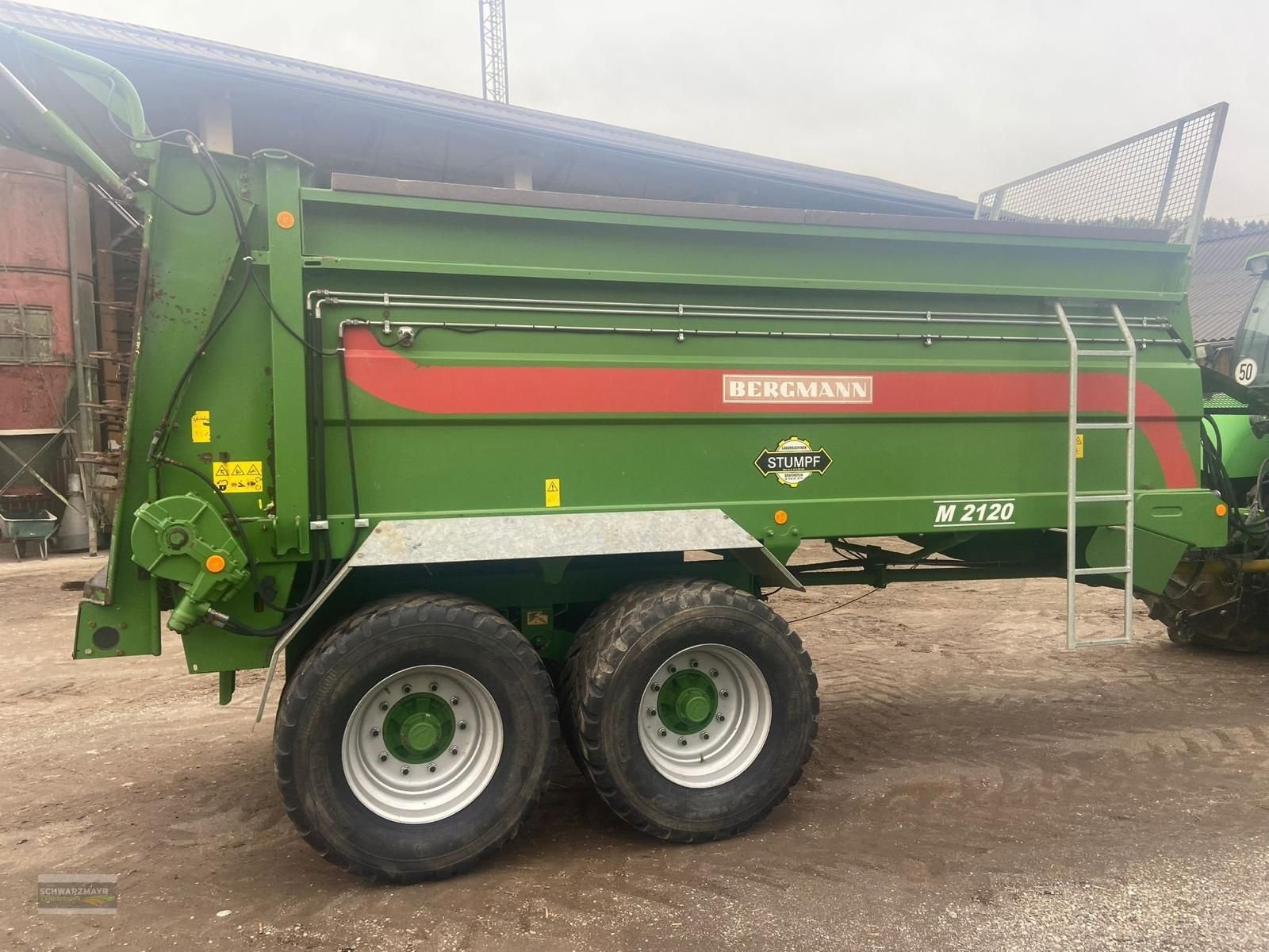 Stalldungstreuer типа Bergmann M 2120, Gebrauchtmaschine в Gampern (Фотография 3)