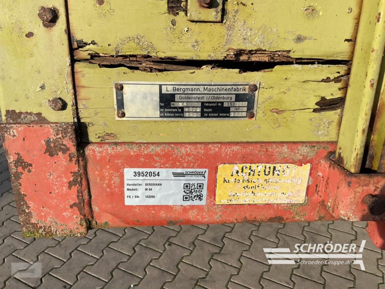 Stalldungstreuer tipa Bergmann M 64 DUNGSTREUER, Gebrauchtmaschine u Holdorf (Slika 13)