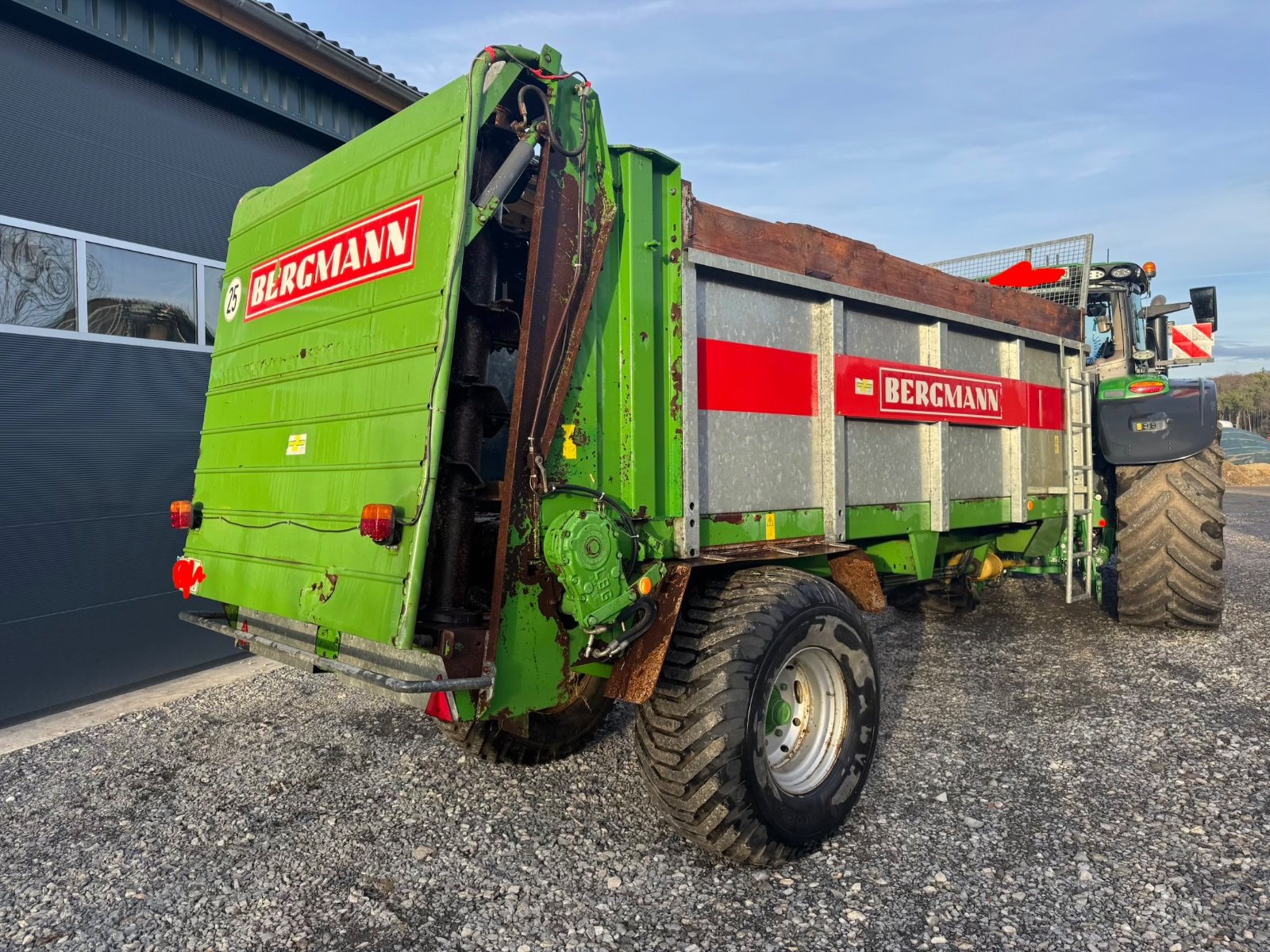 Stalldungstreuer vrste Bergmann M 700, Gebrauchtmaschine v Mechernich (Slika 3)