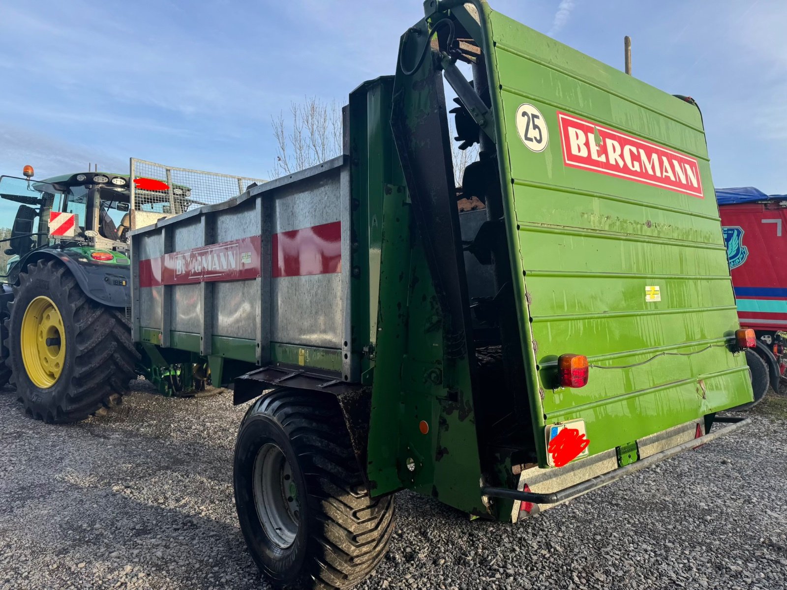 Stalldungstreuer vrste Bergmann M 700, Gebrauchtmaschine v Mechernich (Slika 5)