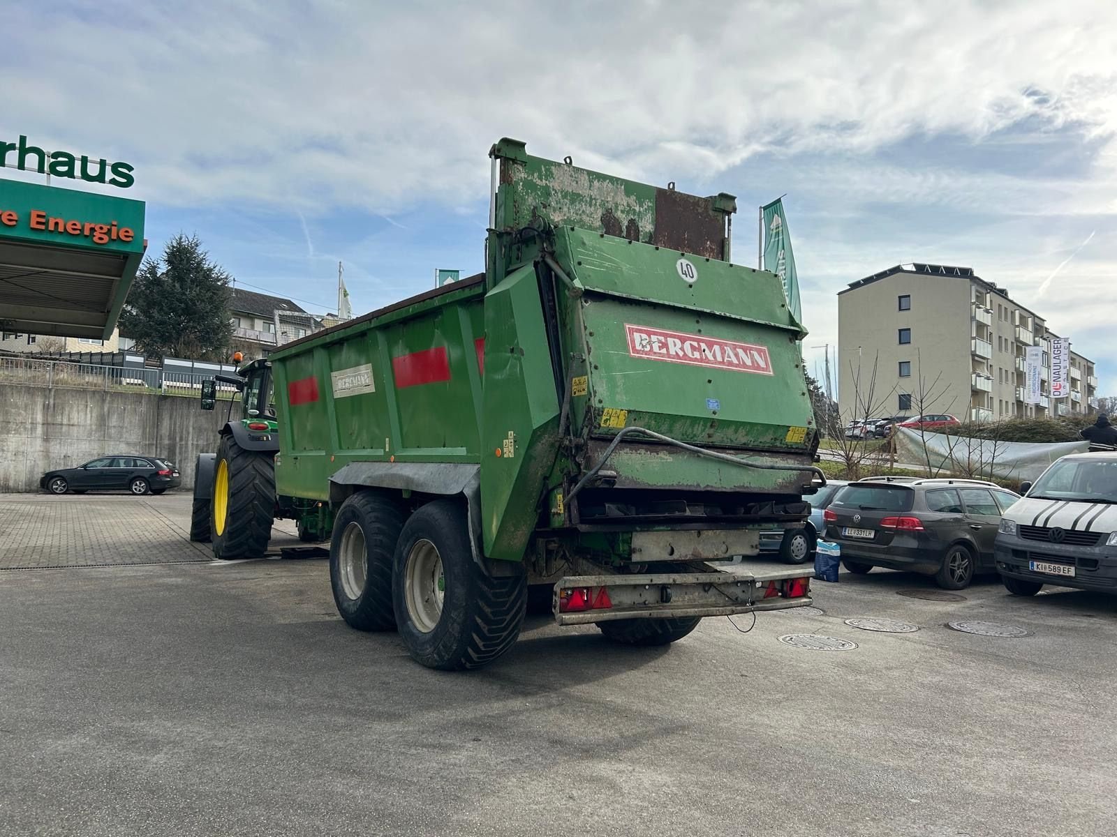 Stalldungstreuer типа Bergmann MXTX, Gebrauchtmaschine в Kirchdorf (Фотография 5)