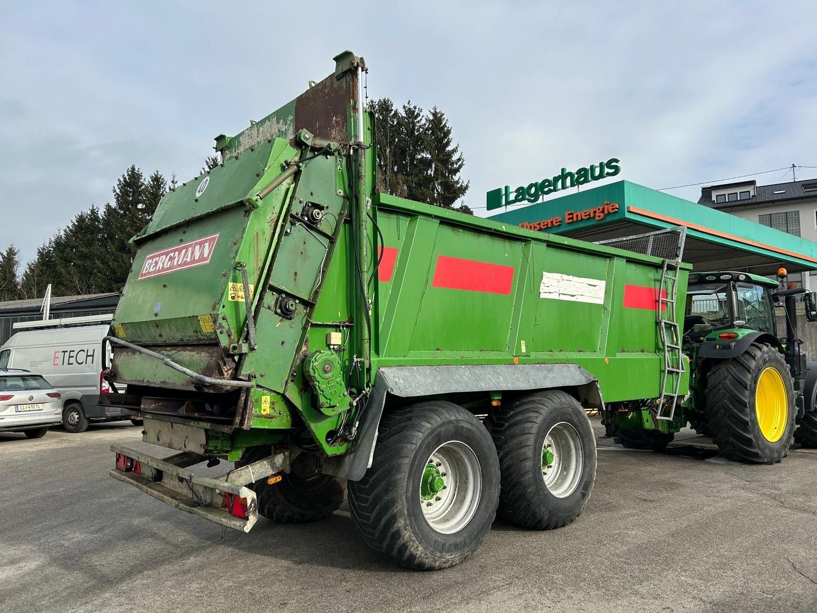 Stalldungstreuer типа Bergmann MXTX, Gebrauchtmaschine в Kirchdorf (Фотография 3)