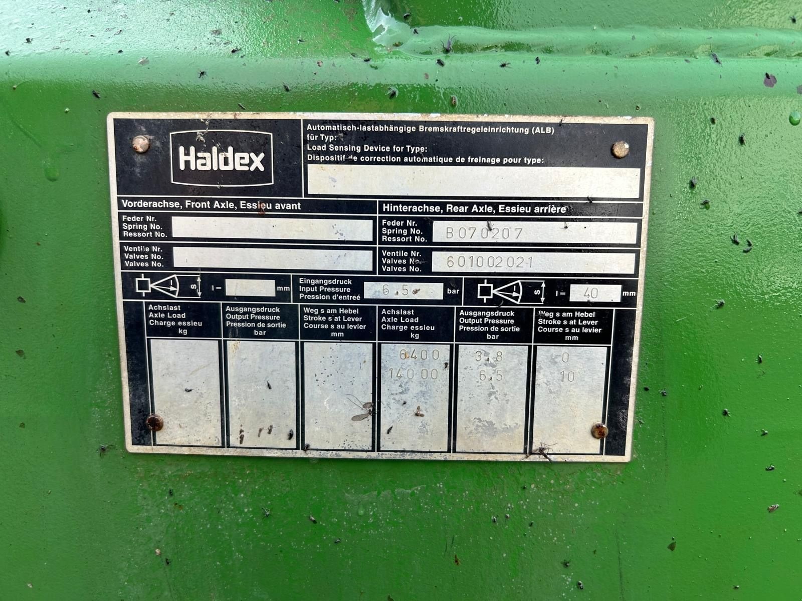 Stalldungstreuer типа Bergmann MXTX, Gebrauchtmaschine в Kirchdorf (Фотография 15)