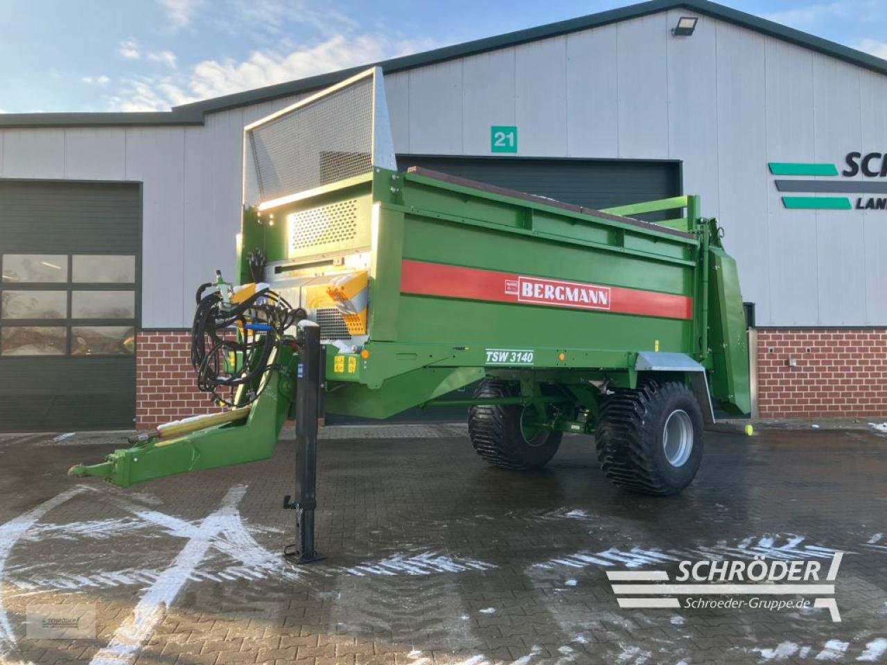 Stalldungstreuer del tipo Bergmann TSW 3140 E, Gebrauchtmaschine en Twistringen (Imagen 1)